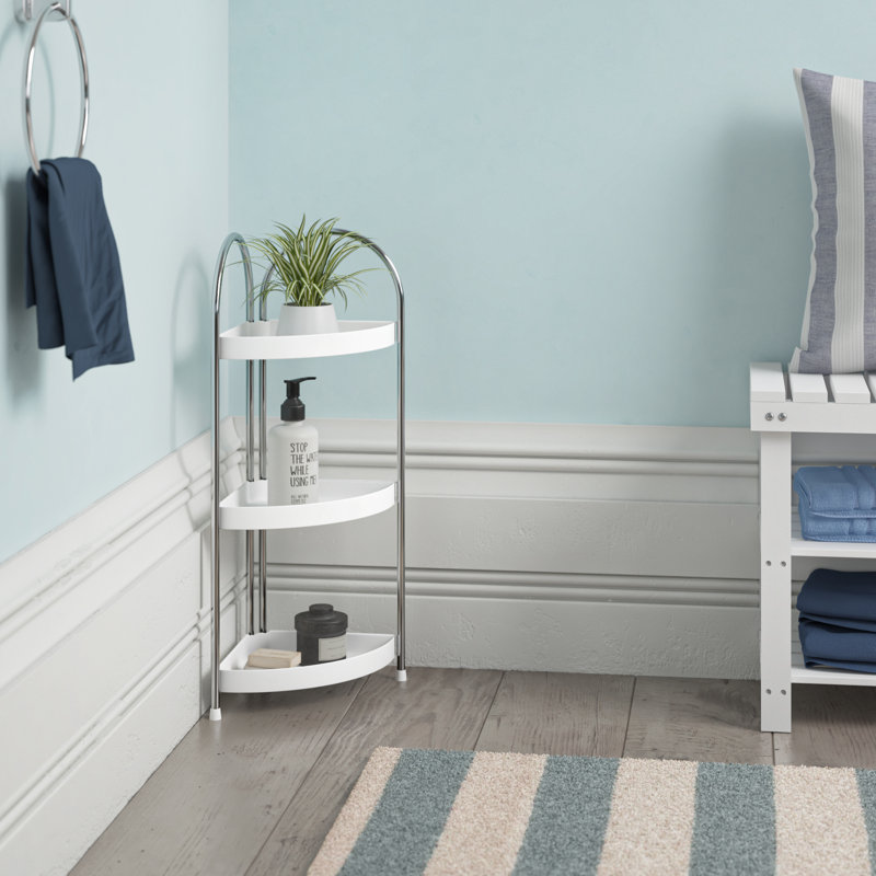 Wayfair Basics 3 Tier Corner Bathroom Shelf Unit & Reviews Wayfair.co.uk